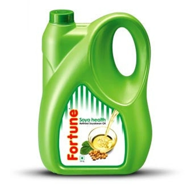 Fortune Soya Health Refined Soyabean Oil 5 L Fortune Soya Health Refined Soyabean Oil