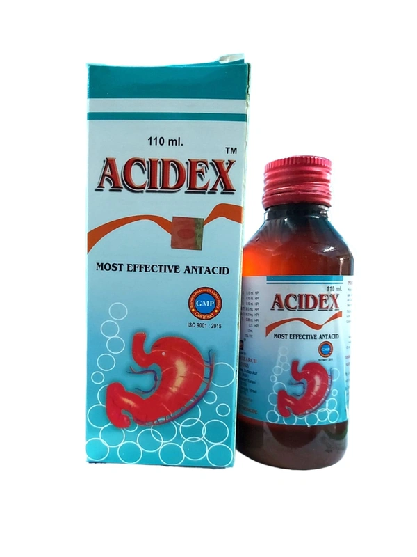 Acidex Syrup 110 ml Burnett (Pack of 2)
