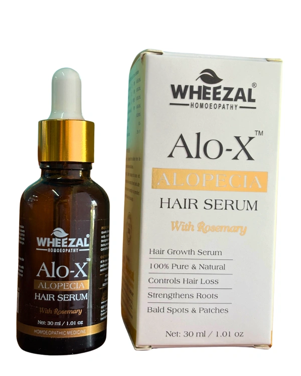 ALO-X (ALOPECIA ) Hair Growth Serum Enriched with Rosemary Oil