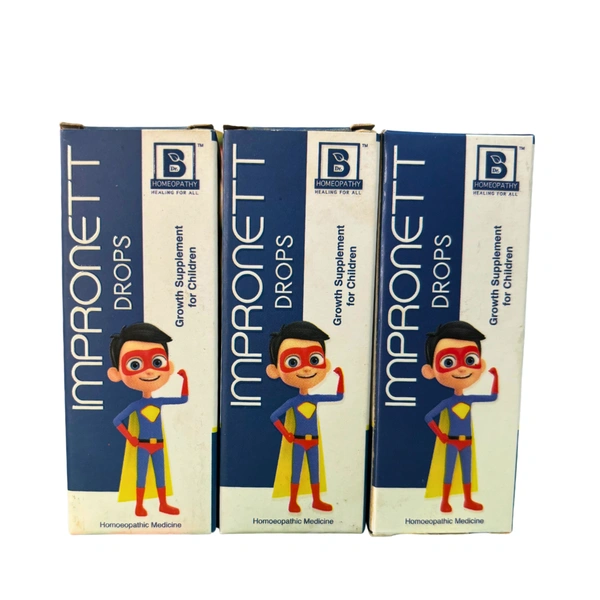 Burnett Impronett Drops 30 ml - Pack of 3