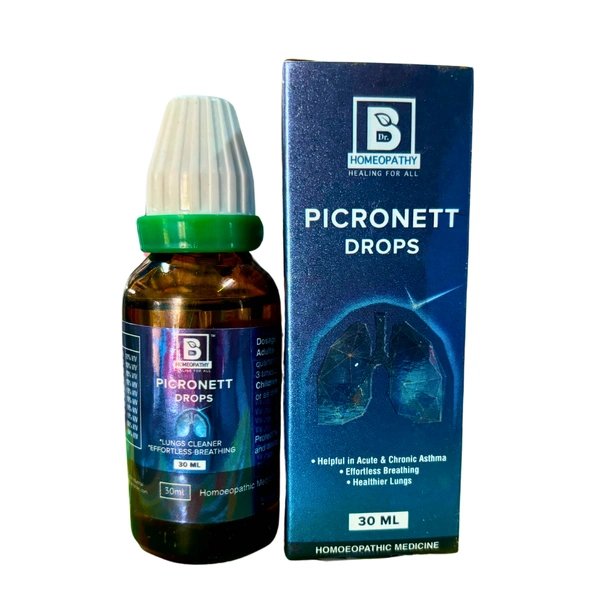 Burnett Picronett Drops 30 ml - Pack of 3