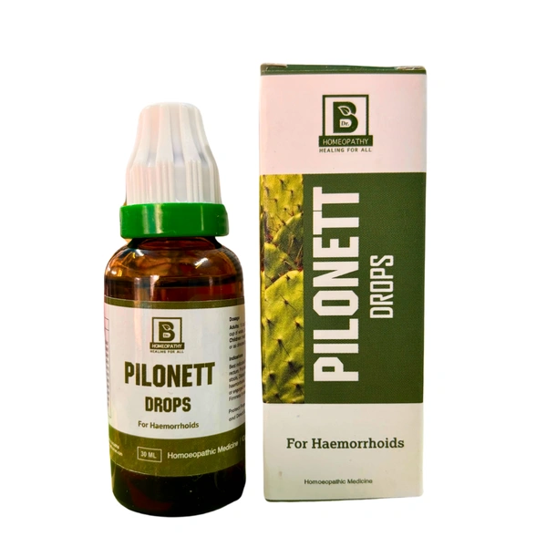 Burnett Pilonett Drops 30 ml -Pack of 3