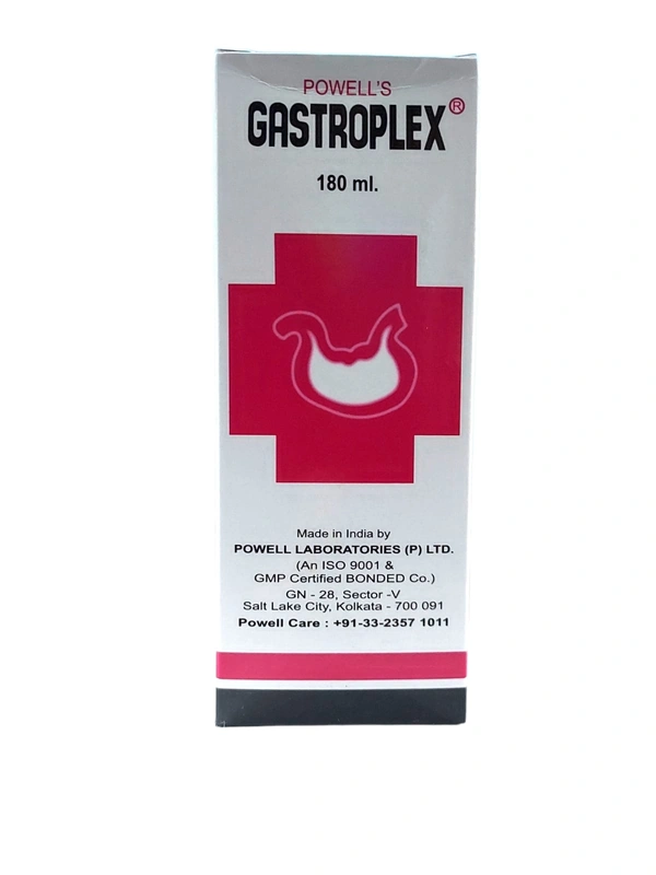 Gastroplex Syrup Powell's - 180 ml - Pack of 2