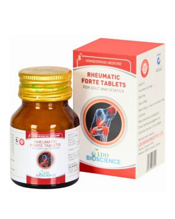 LDD Bioscience Rheumatic Forte Tablets 30 Tabs - Pack of 3