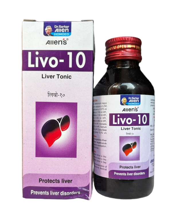Livo-10 Syrup 110 ml Allen’s (Pack of 2)