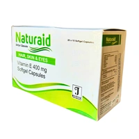 Naturaid Vitamin E 400 mg Softgel Capsules 20 x 10