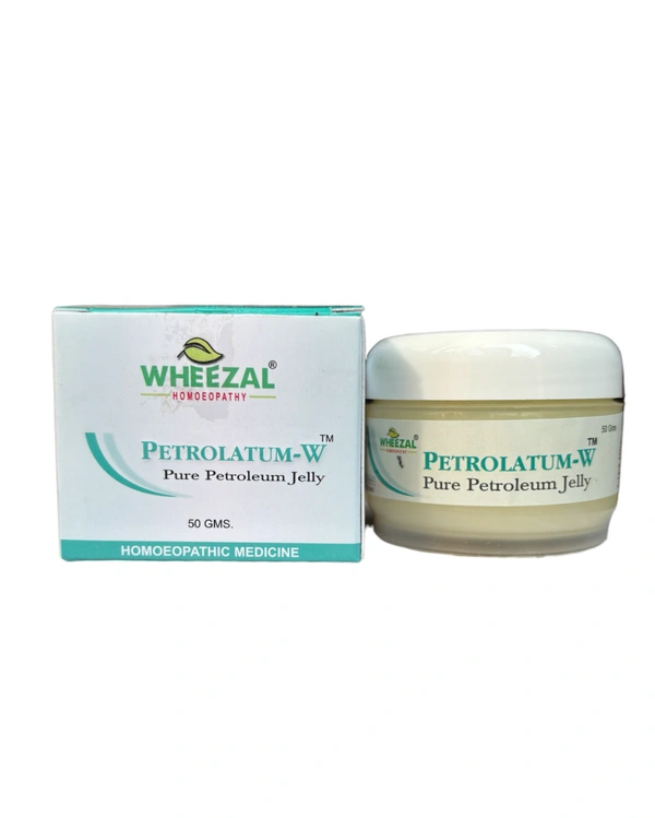 Petrolatum-W Pure Petroleum Jelly 50 Gms Wheezel - Pack of 2