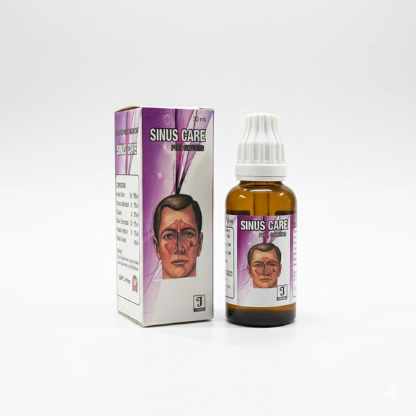 Sinus Care drops 30 ml Jishnu - Pack of 2