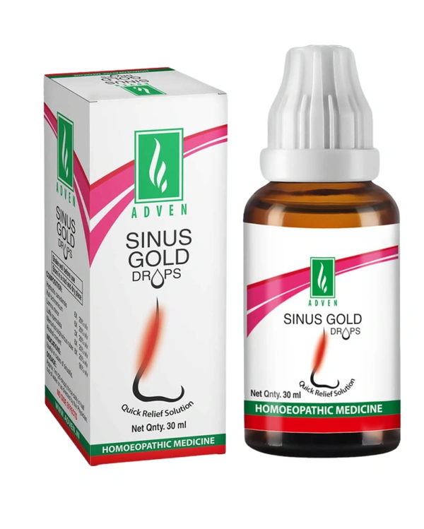 Sinus Gold Drops 30 ml Adven - Pack of 2