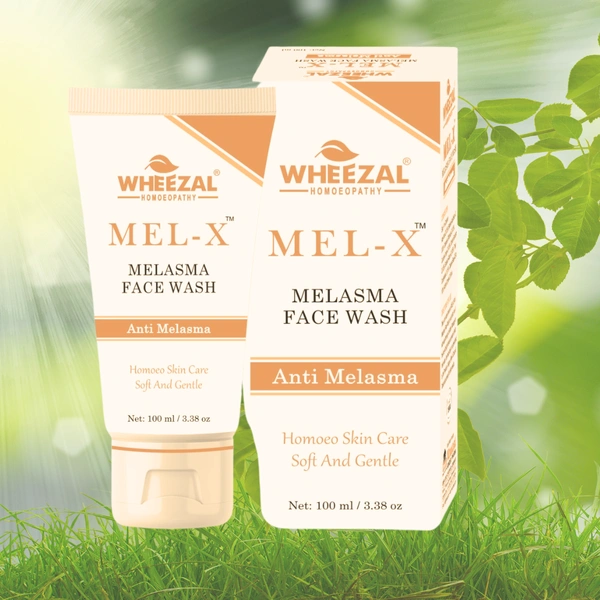 Wheezal Mel X Melasma Face Wash 100 ml - Pack of 2