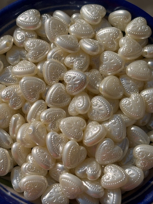 Vintage Pearl Hearts