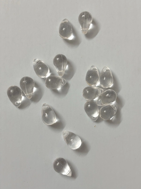 Acrylic Teardrop Beads