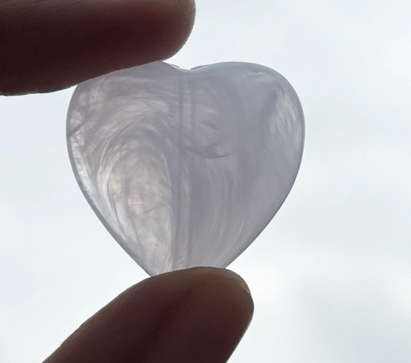 Chunky Milky White Beads