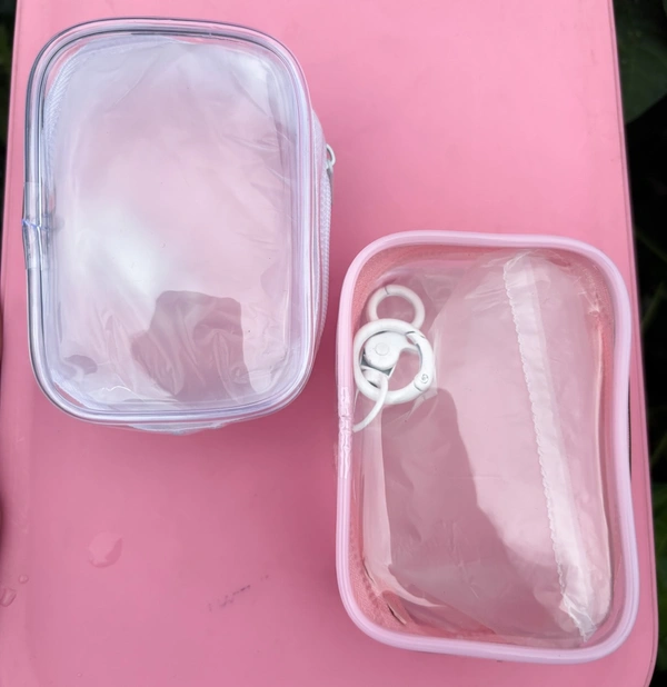 Square Figure Display Bag - White