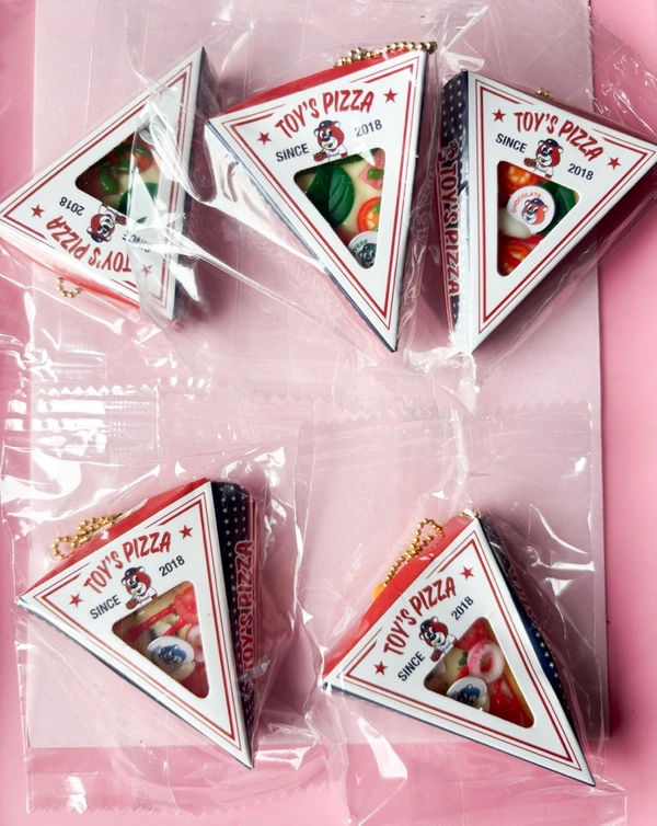 Pizza Box Gacha Keychain - Perfect Quality