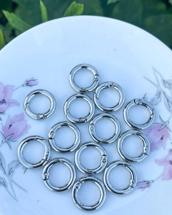 Metal O Ring Snap Clasp