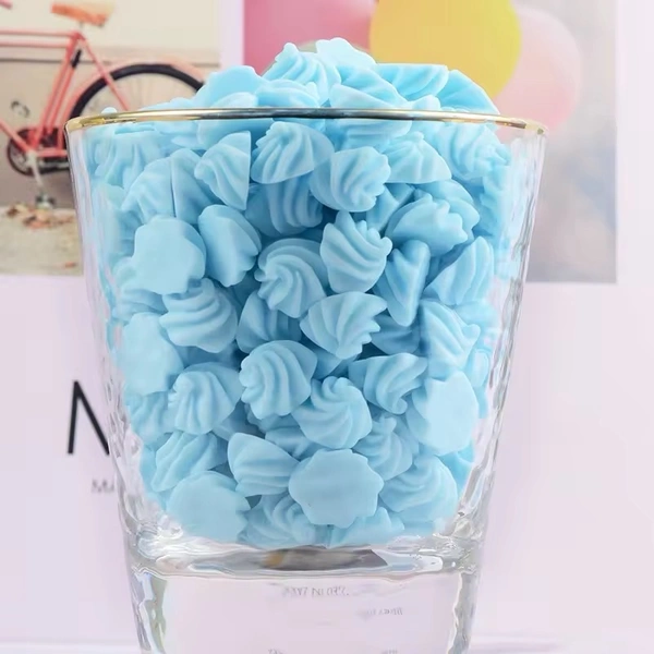 Swirly Cream Scoop Charm (To Be Glued) - Blue