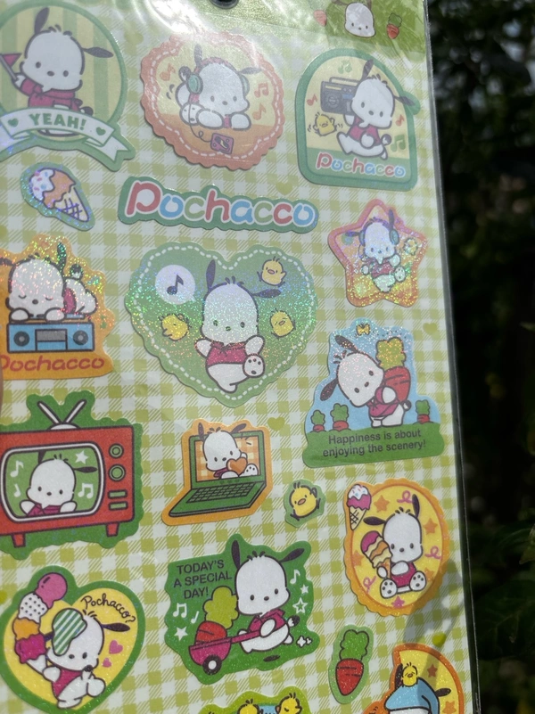 Pochacco Sticker Sheet
