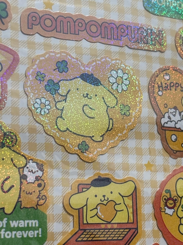 Pompompurin Sticker Sheet