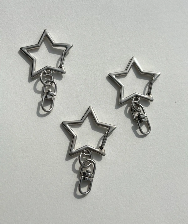 Metal Star Clasp With Attachment 