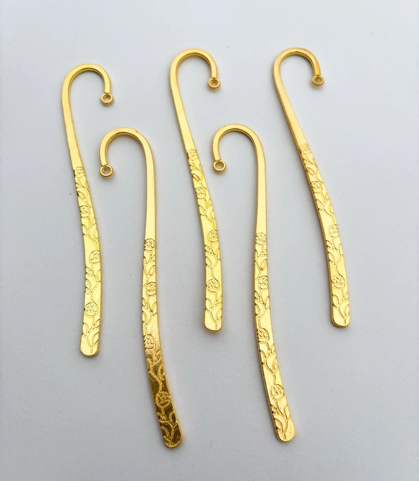 Golden Metal Bookmarks