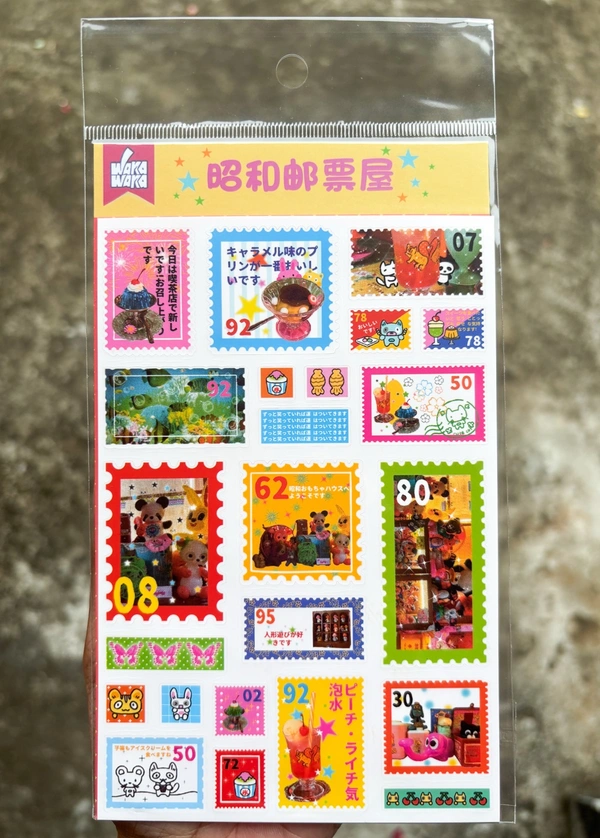 Japan Inspired Deco Sticker Sheet (Style 3)