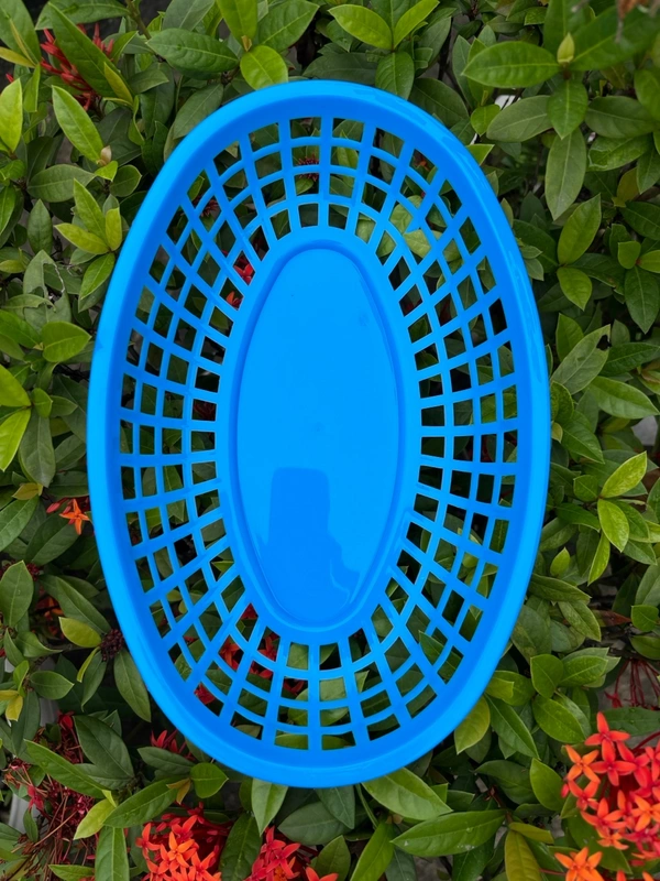 Aesthetic Oval Baskets (Swipe For Color Options) - White