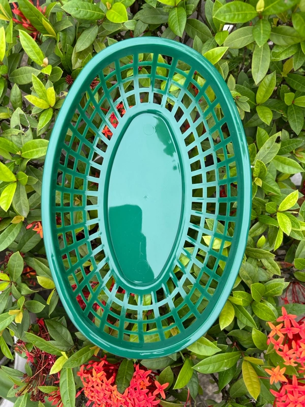 Aesthetic Oval Baskets (Swipe For Color Options) - White