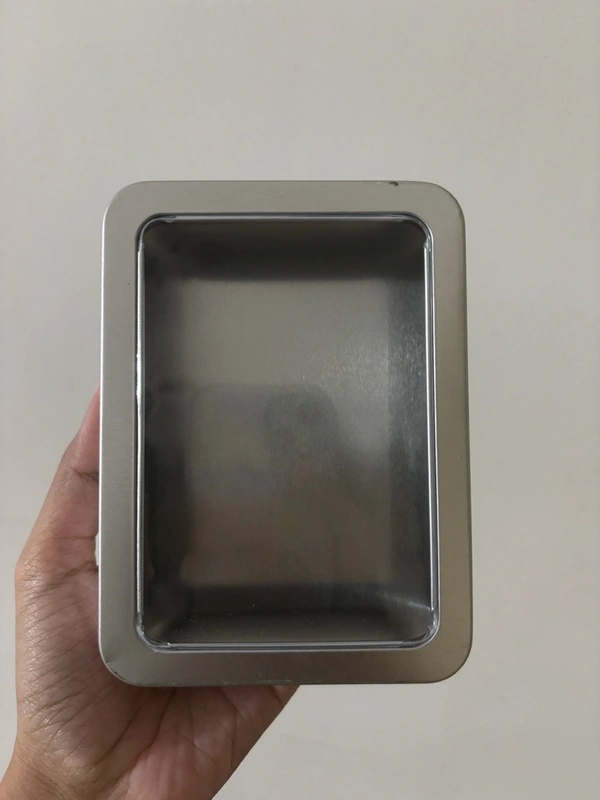 Big Full Window Metal Tins - Minor Imperfections