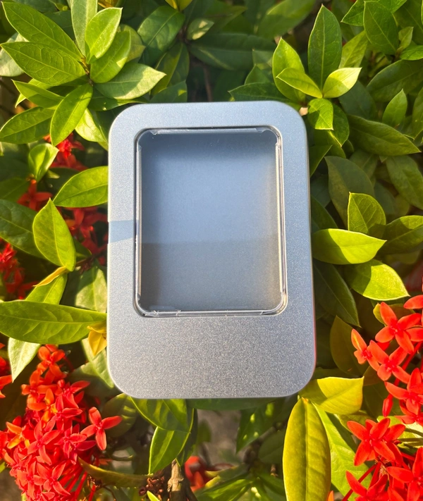 Small Half-Window Metal Tins - Fine