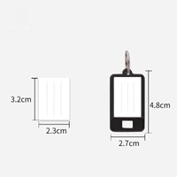 Multicolor Rectangle Tags - Blue