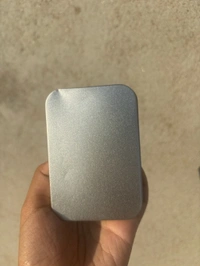 Small Half-Window Metal Tins - Minor Defect