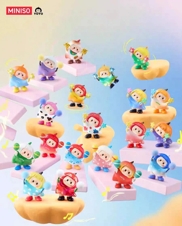 YOYO Tilted Head Series Blind Box (Authentic Miniso) 