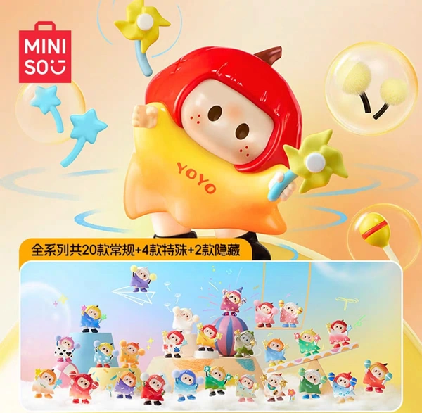 YOYO Tilted Head Series Blind Box (Authentic Miniso) 