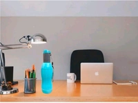 Flip Top Water Bottle 750 ML, Light Weight Water Bottle, Best For Office Kitchen Gym Casual Use - (Pack of 3)