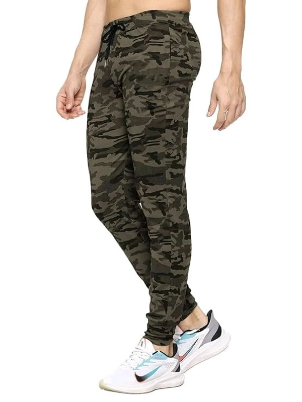 Camouflage Men Checkered Track Pants - XL