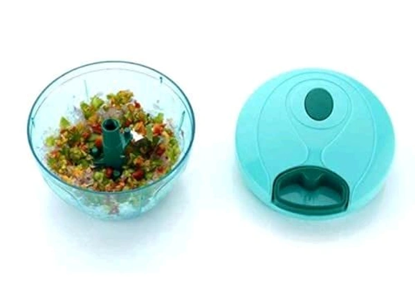 Handy Dori Plastic Vegetable & Fruit Chopper - 350 Ml,Multicolor