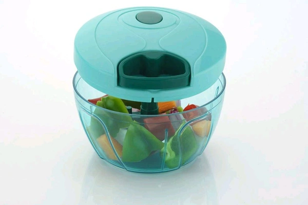Handy Dori Plastic Vegetable & Fruit Chopper - 350 Ml,Multicolor