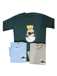 Men's Graphic Printed 100% Cotton T-Shirt - Regular Fit, Printed T-Shirts for Men - Teal, M