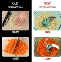 Plastic Manual Vegetable Chopper for Kitchen, Vegetable Cutter for Kitchen, Onion Cutter, Onion Chopper (Multi Colour) (750 ml)