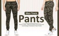 Foji Colour Track Pant (Lover) Pack Of 2 pic - L