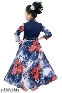 Modern Classy Girls Frocks & Dresses - 11 Years