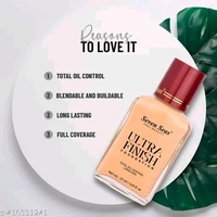 Seven Seas Total Oil Control Long Stay Ultra Finish Foundation(Natural,27ML)