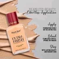 Seven Seas Total Oil Control Long Stay Ultra Finish Foundation(Natural,27ML)