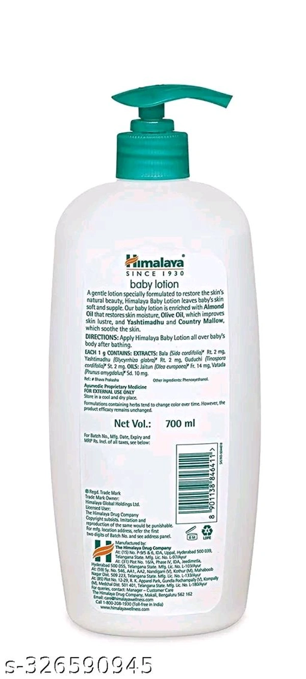 Himalaya Unique Baby Lotion And Creams