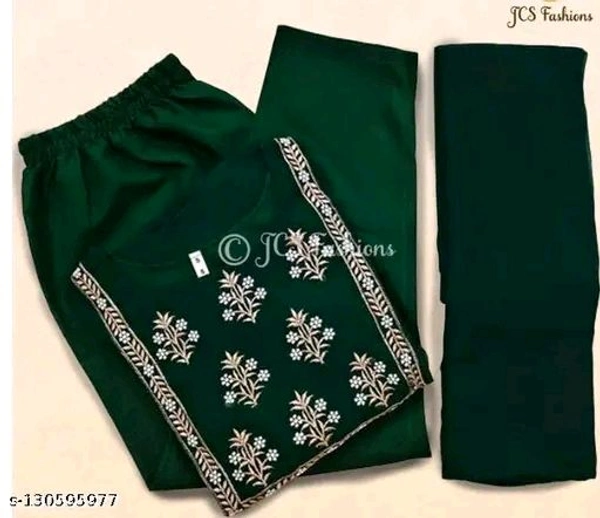 pushpa georgette gown with dupatta Dupatta set - L
