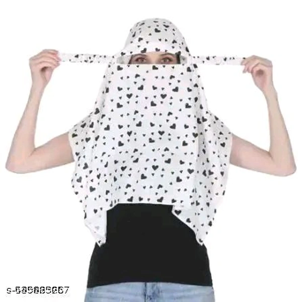 Soft Export Quality Cotton Fabric Scarf Cum Mask, Light Weight, Breathable, Soft Fabric Multipurpose Use As Head, Face Or Neck Scarves Or Shoulder Wraps