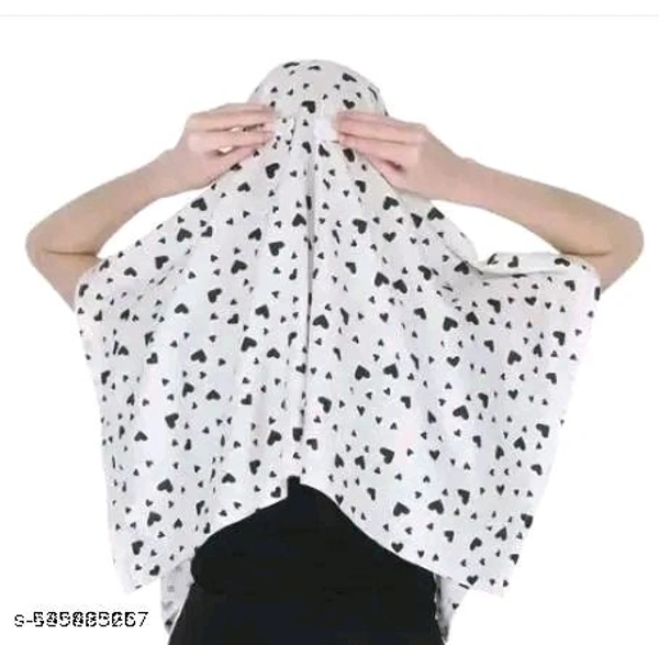 Soft Export Quality Cotton Fabric Scarf Cum Mask, Light Weight, Breathable, Soft Fabric Multipurpose Use As Head, Face Or Neck Scarves Or Shoulder Wraps
