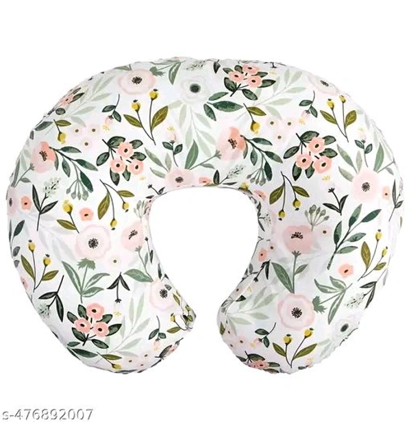 Breast Feeding Pillow Nursing for New Born Baby with Adjustable Strap buckle & Removable Cover, Multipurpose use For Breastfeeding, Nursing, Baby Support & Playtime, Tummy Time