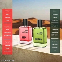 BRIT ACCENT Combo Pack Of 2|Rain-Forest-Canyon|Parfum|Long-Lasting|Specially Currated| Eau de Toilette - 100 ml (For Men & Women)*
Type: Perfume